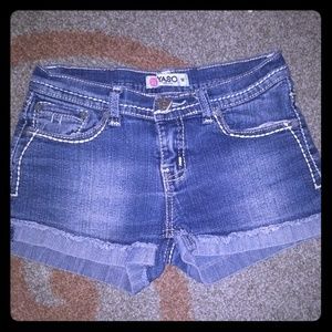Girls denim short